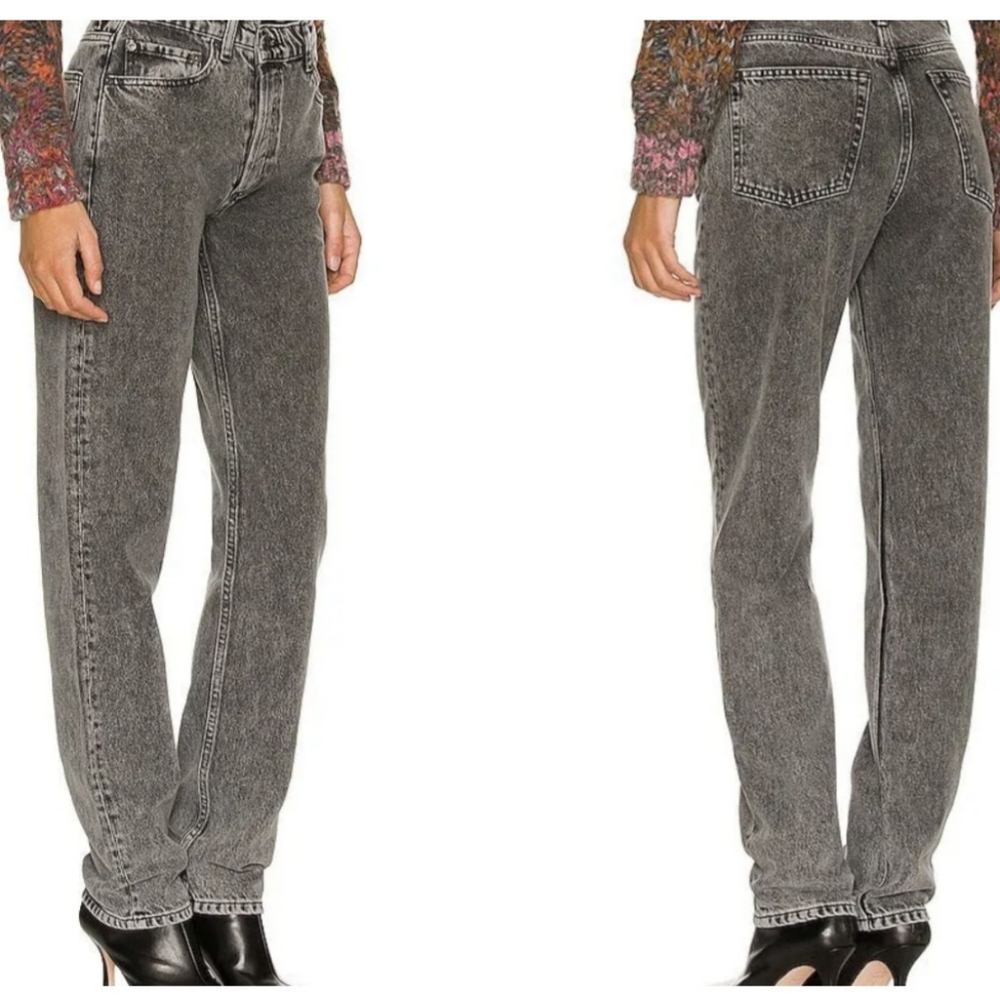 Boyish The Casey High Rise Straight Jeans Toxic Avenger Size 28  EUC